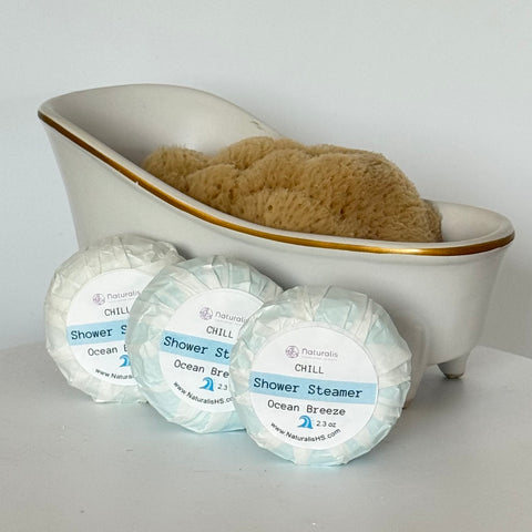 Ocean Breeze Shower Steamer Refreshing + Chill 1 pack