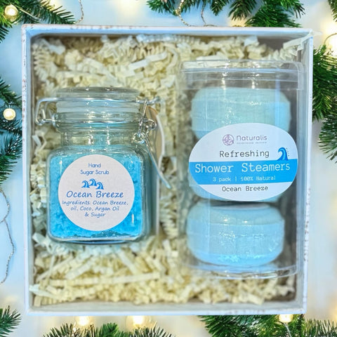 Ocean Breeze Spa Gift Set - Naturalis Handcrafted Soaps