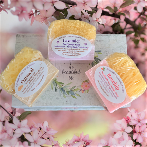 Gift Set of 3 Soaps of your choice - Naturalis Handcrafted Soaps