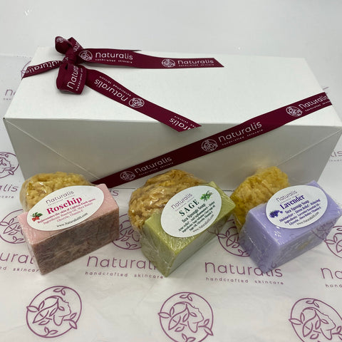 Gift Set of 3 Soaps of your choice - Naturalis Handcrafted Soaps