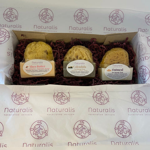 Gift Set of 3 Soaps of your choice - Naturalis Handcrafted Soaps