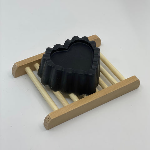 Charcoal Heart Soap - Naturalis Handcrafted Soaps