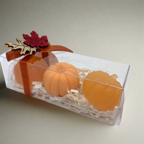 Set of 3 Mini Pumpkin Spice Soaps