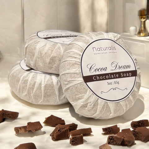 Cocoa Dream Chocolate Soap - Naturalis Handcrafted Soaps