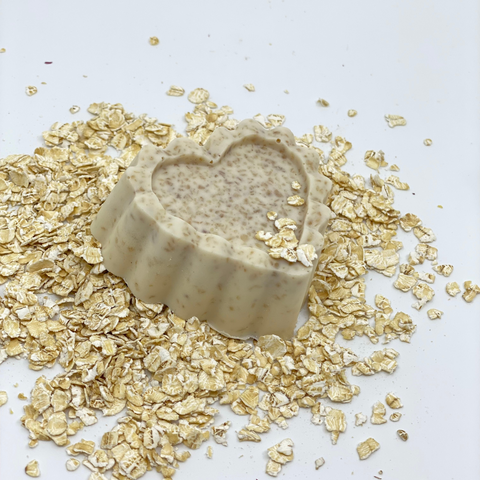 Oatmeal Honey Heart Soap