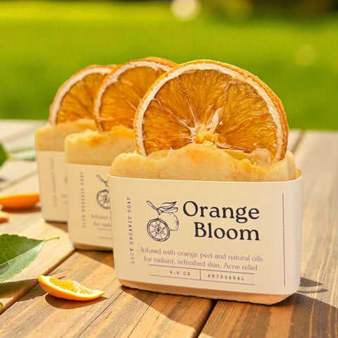 Orange Bloom Olive Oil Soap