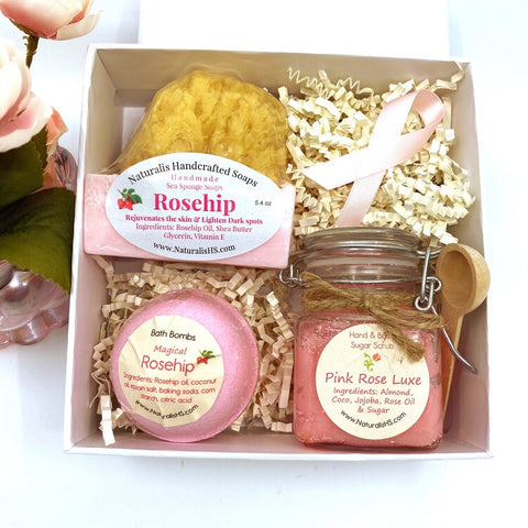 Breast Cancer Awareness (Rosehip Skin Care Products) - Gift Set