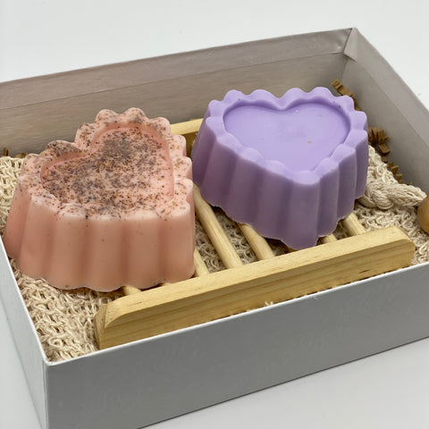 Heart Soaps Gift Box