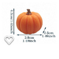 Set of 3 Mini Pumpkin Spice Soaps - Naturalis Handcrafted Soaps